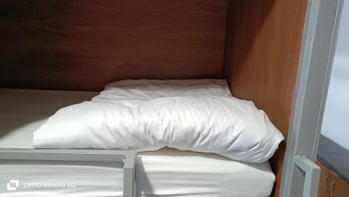 Postel nebo postele na pokoji v ubytování Savitri dormetry