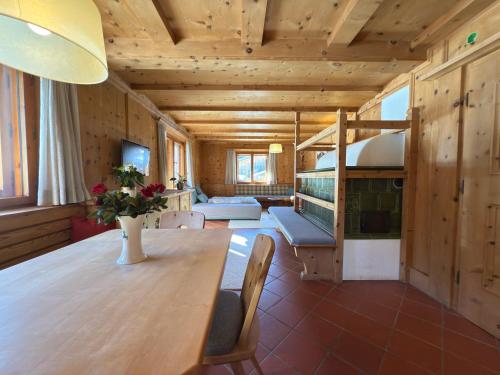 TV a/nebo společenská místnost v ubytování Geissanger, Ferienwohnung
