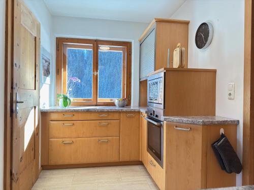 Kuchyň nebo kuchyňský kout v ubytování Geissanger, Ferienwohnung