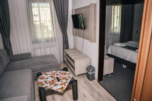 Katil atau katil-katil dalam bilik di HOTEL GOLDEN CITY