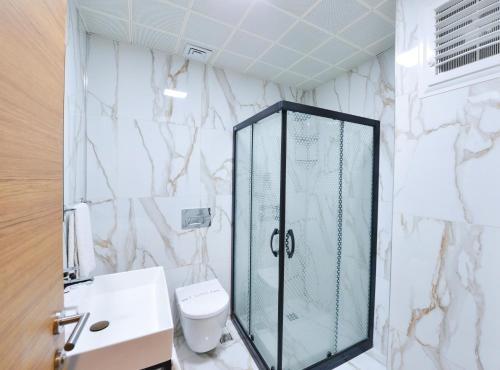 Koupelna v ubytování İstport Hotels