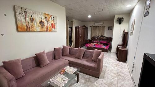 Χώρος καθιστικού στο International Welcome Residence,Studio Appartment