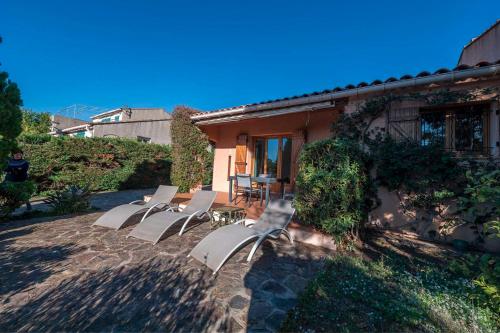 Maison pour 6 personnes , climatisée à 500 m de la plage de Saint Clair