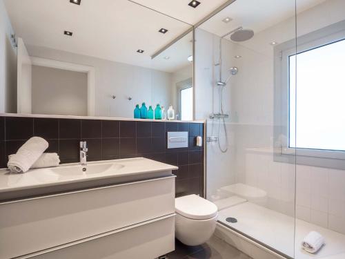 Kupatilo u objektu Rent Top Apartments Rambla Catalunya