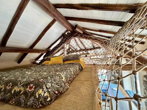 Ένα ή περισσότερα κρεβάτια σε δωμάτιο στο Bright Apartment near Tapigliano - 80 m² with Terrace