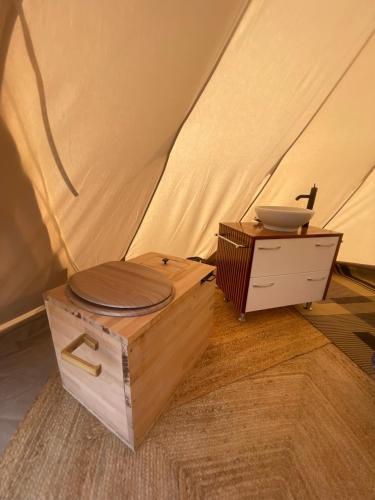 Φωτογραφία από το άλμπουμ του Chalet au cœur de la nature σε Le Grand-Lucé