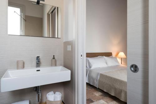 Ένα ή περισσότερα κρεβάτια σε δωμάτιο στο Siké