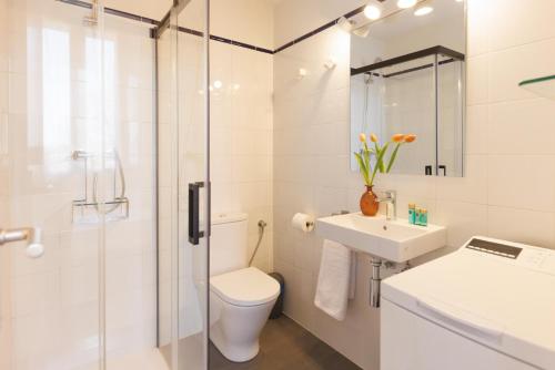 Koupelna v ubytování Bravissimo Fellini Studio