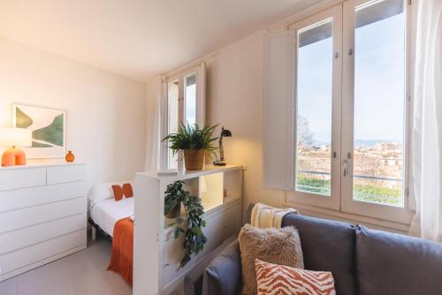 Posezení v ubytování Bravissimo Fellini Studio