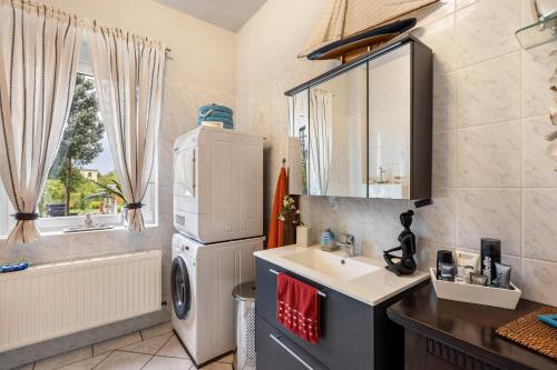 Koupelna v ubytování Fewo am Georgengarten - Wohnung 2