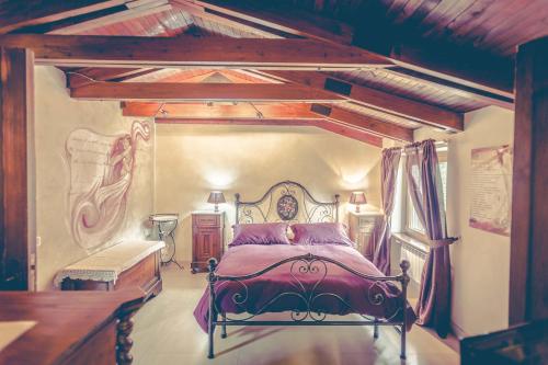 Кровать или кровати в номере Nostra Signora Del Lago
