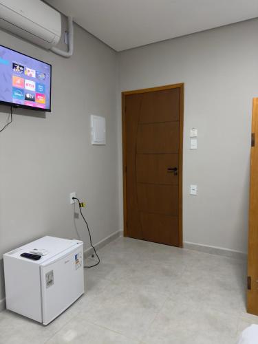 TV a/nebo společenská místnost v ubytování Aconchego Fabuloso