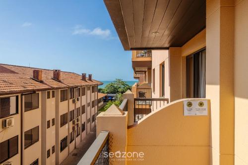 Balkón nebo terasa v ubytování Estúdios Modernos em Resort pé na areia - Jurerê Beach Village JBVJR