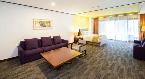 Posezení v ubytování Holiday Inn Resort Alpensia Pyeongchang by IHG