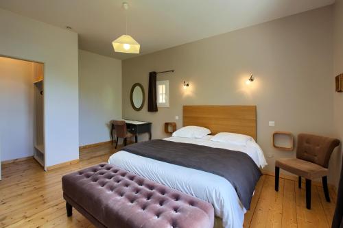 Ένα ή περισσότερα κρεβάτια σε δωμάτιο στο Relais-LG