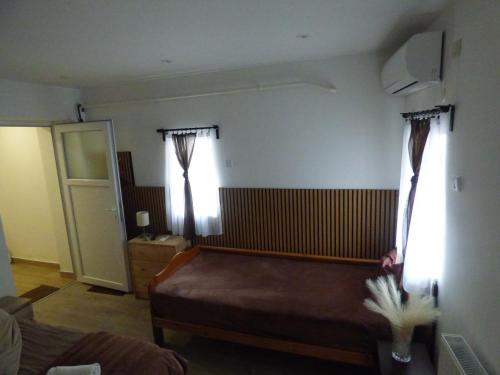 Ruang duduk di Pogácsás Apartman