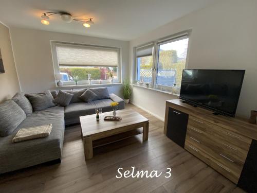 TV a/nebo společenská místnost v ubytování Haus Selma