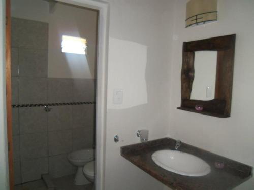 Koupelna v ubytování Naiarai Cordoba