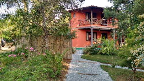 Taman di luar Pousada Spa Prana Lorien