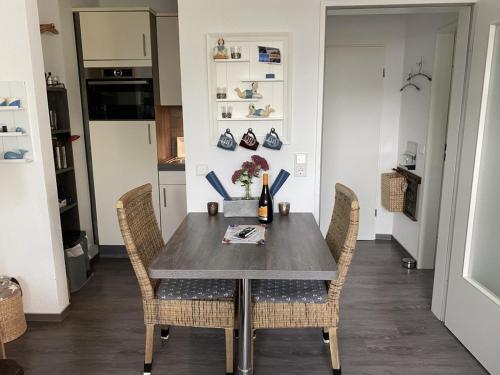Dapur atau dapur kecil di Ferienwohnungen Felix und Jan