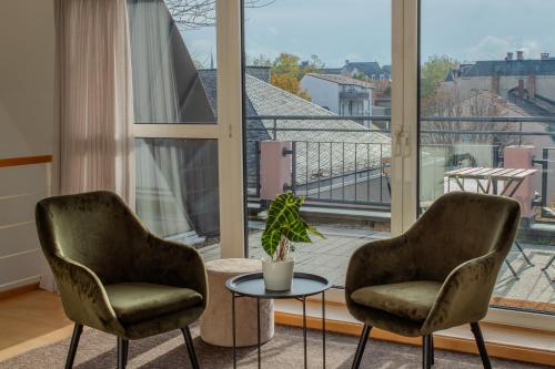 View of Penthouse-Maisonette - City Center, Highspeed Internet, Garage, Worms ...