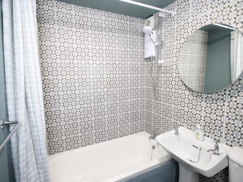 Koupelna v ubytování 56C South Snowdon Wharf