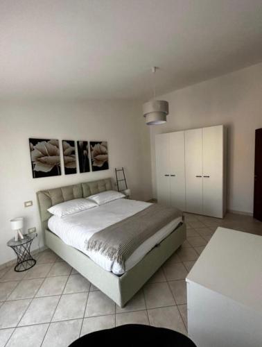 Katil atau katil-katil dalam bilik di Santu Marcu apartment