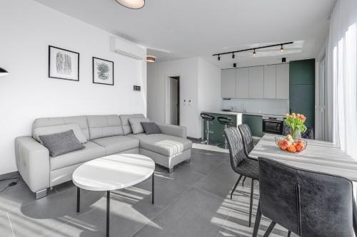 Posezení v ubytování Mokos Modern