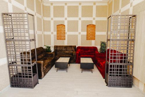 Zona de estar de Palmiers Hôtel Club