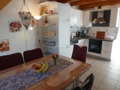 Η κουζίνα ή μικρή κουζίνα στο Dat lütte Hus 1