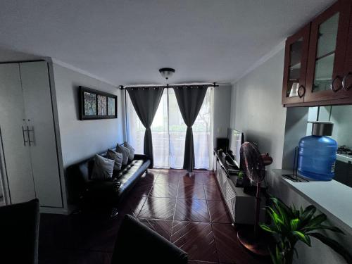 Гостиная зона в CÓMODO Y RENOVADO DEPARTAMENTO CON VISTA AL MAR