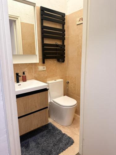 Koupelna v ubytování Apartamento único en el corazón de Igualada