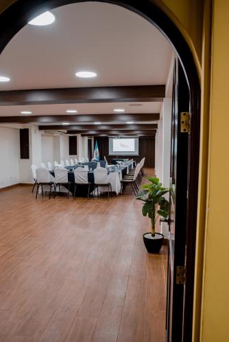 Χώρος καθιστικού στο Hotel Villa Española