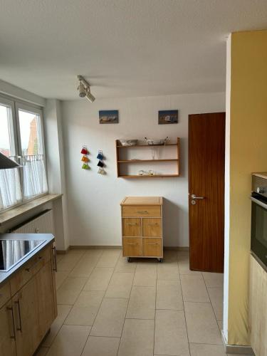 Kuchyň nebo kuchyňský kout v ubytování "Alte Sparkasse" Nr1