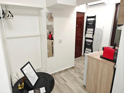 Η κουζίνα ή μικρή κουζίνα στο Stay In Tmisoara