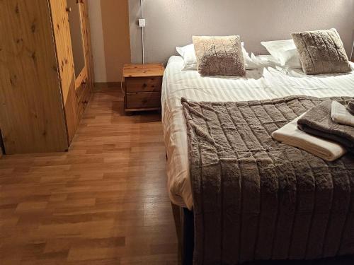 Ένα ή περισσότερα κρεβάτια σε δωμάτιο στο Wine Country Apartment
