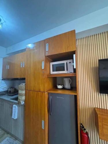 Kuchyň nebo kuchyňský kout v ubytování Casa Ljea