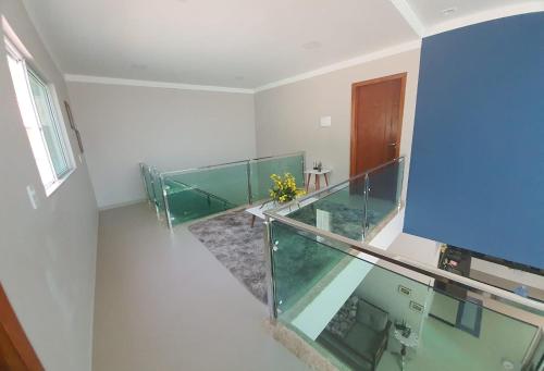 Phòng tắm tại Casa Entre Verde e Mar Praia do Mariscal