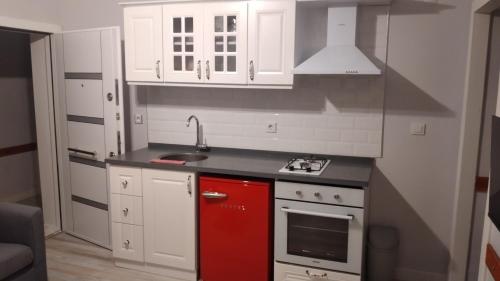 Dapur atau dapur kecil di Ephesus Selcuk Castle View Suites