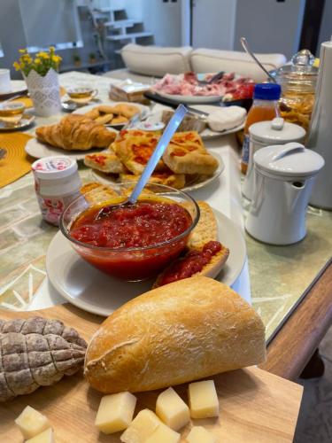 Mad på bed and breakfast-stedet eller i nærheden