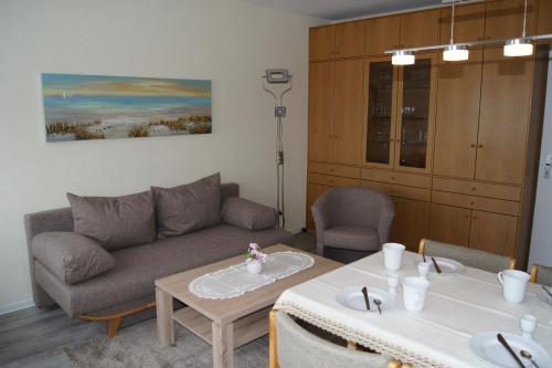 Posezení v ubytování Ferienwohnung Glöckner