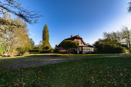 Κήπος έξω από το Hof Garz Wohnung Rosengarten