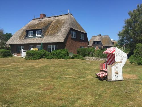Zahrada ubytování Strandperle-Föhr