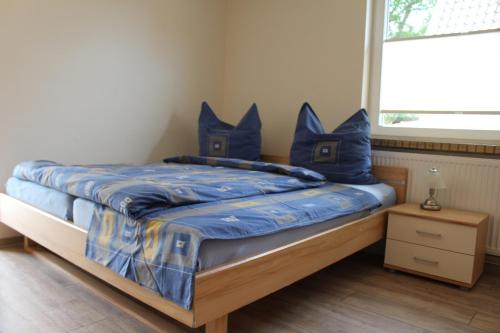 Ένα ή περισσότερα κρεβάτια σε δωμάτιο στο Appartement Petersen II