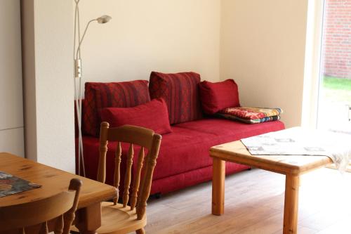 Χώρος καθιστικού στο Appartement Petersen II