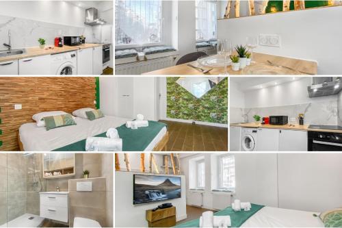 Dapur atau dapur kecil di HOMEY FOREST - Hypercentre - Proche Gare et Tram - Wifi & Netflix