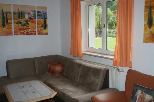 Posezení v ubytování Ferienhaus Moser