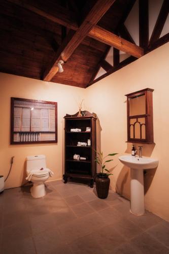 Salle de bains dans l'établissement Balai sa Baibai