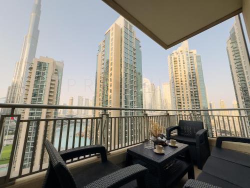 Un balcón o terraza en 1702 - Boulevard Centre T2,
