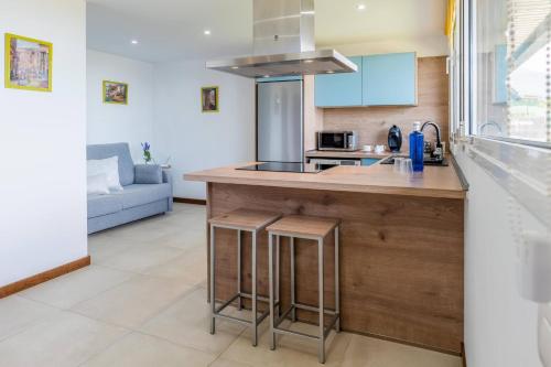 Køkken eller tekøkken på Estancia Sofia